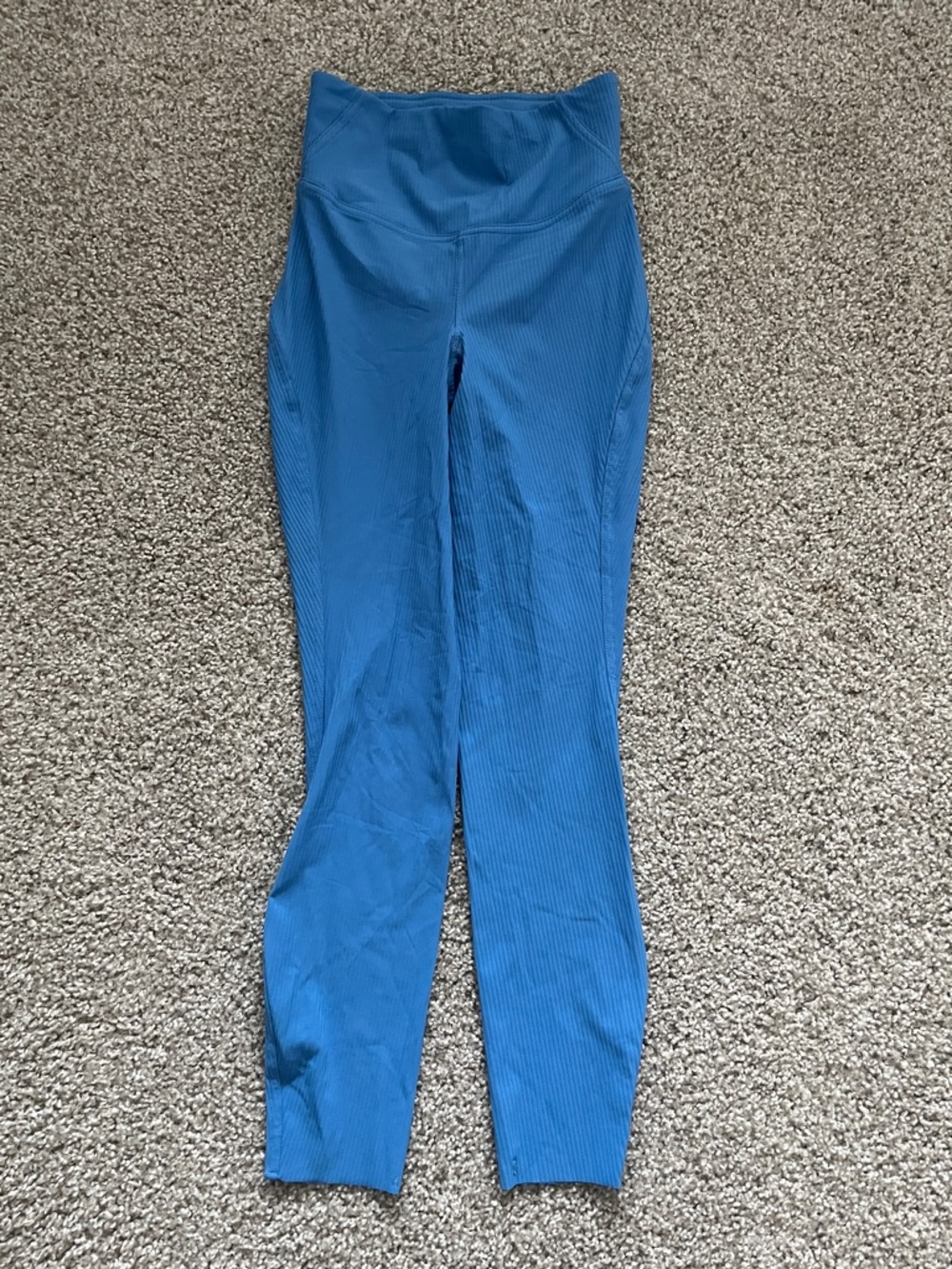 Lululemon Blue Nile Base Pace HR Ribbed Tight 25" Size 2